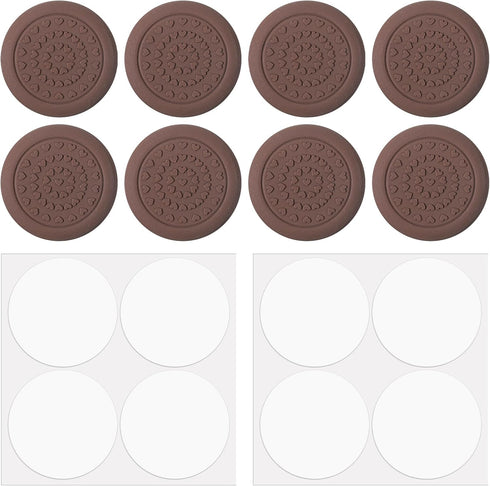 Qianyu 8 Pcs Anti Slip Silicone Feet Pad Cutting Board Stabilizer Pads Non