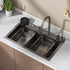 Decoroom Marble Contact Paper for Countertops, Self Adhesive Waterproof White Granite Wallpaper, Peel and Stick Vinyl