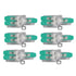 20PCS 1 in 2 Out Lever Wire Conductor Terminal Block Connectors for 10-20AWG Wires