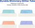 Avery Margin Ultra Tabs, 2.5" x 1", 16 Repositionable Page Tabs, Pastel Sparkle Shimmer Designs (74150)
