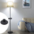Lamp,Pack 6 Floor Lamp Foot Switch,Black Round Foot Pedal Switch,Step ON Off Spring Push Button for Control Floor