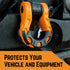 GearAmerica Mega Shackles Isolators - 2 Pack for GA Mega Shackles, Prevents Corrosion, Reduces Noise and Rattling