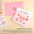 Motroce 36 4x6 Inch Supplies(6 PCS Thank You Cards, Strawberry Pink Fruit Greeting Card With Envelopes & Stickers,Thank