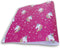 Kids' Colorful Patterned Flexible Poly 3 Ring Binder (Unicorns on Pink) by Jot