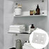 PDETVEO 20PCS 1.29" 0.74" x Plastic Corner Brackets with Screws, L Shape Right Angle Support Brace, White Shelf