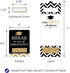 Set 6 Big Dot of Happiness Tassel Worth the Hassle - Gold - DIY Assorted Graduation Party Cash Holder Gift - Funny