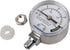 MEASUREMAN 2" Dial Stainless Steel Pressure Cooker Gauge, Pressure Canner Gauge, Lower Mount, Includes Hexagon Gasket