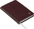 Classic Leather Notebook Journal, Softcover, Cacao Brown, Pocket (3.8" x 5.7"), 186 Ruled Pages, Heritage Collection, Table of Contents w/Numbered Pages by Leatherpress