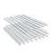 15 Pack Glass Stirring Rods, 6 inch Length, Diameter 5mm, Borosilicate Glass for Mixing Lab