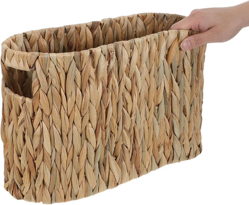 Toilet Paper Storage Basket: Toilet Paper Holder Wicker Basket - Bathroom Accessories Organizer Boho Hand Woven Rattan