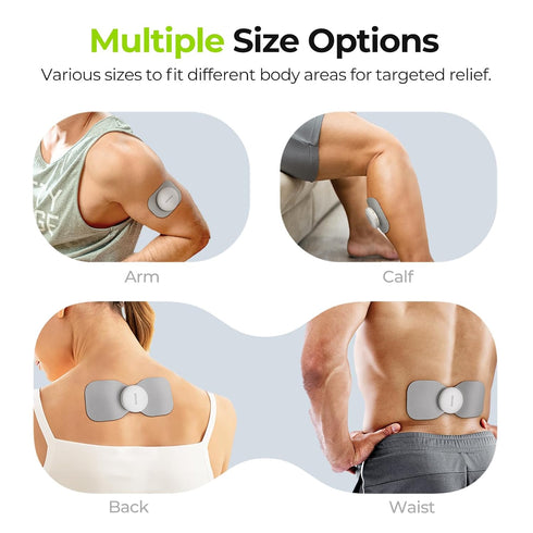 TX6224, 12-Pack 2 AUVON Official Wireless TENS Unit Electrode Pads Only Compatible with AUVON Wireless TENS Device
