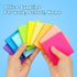 Early Buy Lined Sticky Notes, 3x3 Self-Stick Notes in 9 Bright Colors, 70 Sheets/Pad