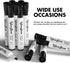 Yocfon 128 Pack, Dry Erase Markers Crown Whiteboard Markers With Chisel Tip, Low Odor Dry Erase Markers for School