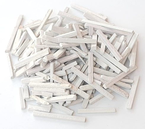 Generic White Slate Pencils for Writing, Thin, 250 Grams