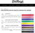 Dashleigh 20 Printable Candy Bar Wrappers - Custom Labels 5.3x5.25 inches for Party Favors, Wedding & Birthday, Inkjet