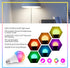 Dimmable E26 Warm LED Light Bulb, 6W RGBW Color 500LM, 16 Color Changing Modes, Remote Control, 2 Pack