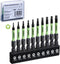 toolant Triangle Screwdriver Set,S2 Steel Triangle Bit Set(2" long Magnetic Heads),1/4 Hex-Shank