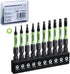 toolant Triangle Screwdriver Set,S2 Steel Triangle Bit Set(2" long Magnetic Heads),1/4 Hex-Shank