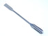 Double Ended Micro Lab Scoop Spoon Half Rounded/Flat End Spatula, 6" L Stainless Steel
