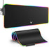 BladeHawks RGB Gaming Mouse Pad with 4-Port USB Hub, 14 Lighting Modes, Oversize Anti-Slip Rubber Base for Desk
