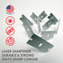 100 Pack, Single Edge Razor Blades, Made in the USA, Industrial Razor Blades, Scraper Refills, Box Cutter, Paint