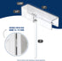 (2- Pack) Closet 1 3/8" - Safety Innovations Bi-fold Door Lock - Protection Child and Pet Proof Bi-fold Door Lock