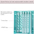 Pack 2 Locker Shelf Adjustable Height and Width, Locker Organizer for Work, Locker Shelves for School Locker