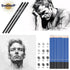 EooUooIP Drawing and Sketching Set, 26 pcs Complete Art Kit for Artists and Beginners