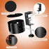 OOKUU Upgraded Large Desk Cup Holder Clamp, Anti-Spill Metal Office & PC Gaming Accessories, Compatible with Universal