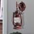 Liffshsy Retro Antique Vintage Rustic Wall Sconce, Lighting Lantern Mounted Light with Glass Indoor Light Fixture