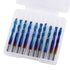 SainSmart Genmitsu 10Pcs Nano Blue Coat Flat Nose End Mill CNC Router Bits, 1/8" Shank Spiral Upcut 2 Flute Set
