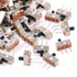 Glarks 50Pcs SS-12D00G3 2 Position SPDT 1P2T 3 Pin Mini Vertical Slide Switch for Arduino PCB Panel