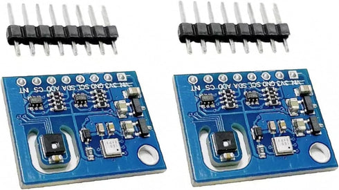 2 pcs ENS160+AHT21 CO2 eCO2 TVOC Air Quality and Temperature and Humidity Sensor Module