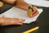 Erasers, Pencil Shaped, Latex-Free, Yellow, 3-Pack (38953) TICONDEROGA