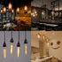 Leools T10 LED Bulbs, 12W Dimmable Tubular Bulb, 100W Equivalent Edison Style Vintage Filament, 3-Pack