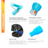 110pcs Heat Shrink Butt Connectors Kit, 26-10 Gauge Waterproof Insulated Electrical Quick Splice Wire Crimp Terminals