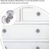 6pcs Toddmomy Mini Plastic Drawer Handles Small Knobs Cabinet Pulls Replacement for Bedside Cabinet and Home Furniture