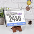 Album, 20 Sleeves/Pack Race Bib Holder, Bib Number Sleeves, Vinyl Sheet Protectors, Runner's Race Bib Display Holder