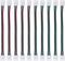 LED Light Strip Connectors 4-Pin 10mm Wide, 10-Pack Solderless Strip to Strip Jumper Extension Connector for DIY
