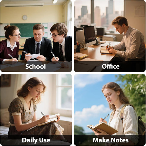 Spinning Ballpoint Pen for Stress Relief, Retractable Aluminum Metal Pen with Spinner, Fun Desk Toy for Work & Office