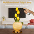 Verdzo 3-Colour Dimming, Tulip Flower Lamp, Cute Tulips Artificial Flowers Desk Lamp with Infinitely Rechargeable
