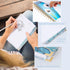 Spiral Notebooks for Work - 240 Pages Lined A5 College Ruled Journals for Writing, 8.6”x6.2'' for School Office Supplies