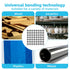 Fukaisu 1224pcs 3D 3D (1000pcs 6mm/0.24in 224pcs 3mm/0.12in) Scanning Markers, High Reflective Scanner Tracking Dots