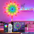 FlyQintess Smart Firework Led Lights, LED Strip Light with Remote App & Timer,