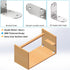 6Pcs 65x65x38mm 90 Heavy Duty L Bracket Corner Braces Stainless Steel Degree Joints Right Angle Brackets, Metal Corner