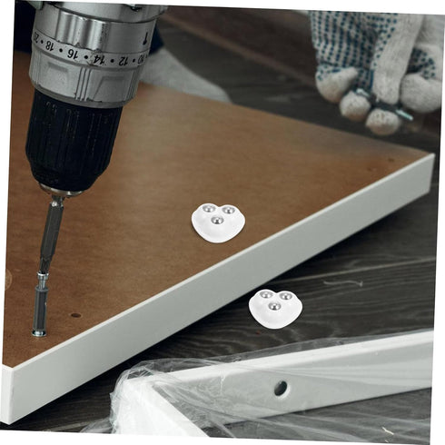 8pcs Stainless Steel Adhesive Caster Wheels Rotating Furniture Rollers for Storage Boxes and Home Hardware Self