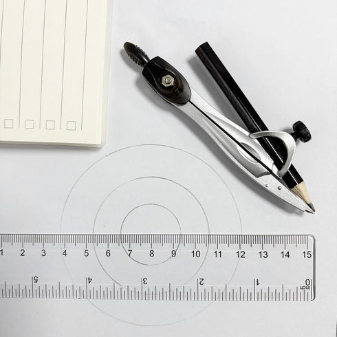 IVICOO Set Protractor and Compass with Rulers, All-in-One Compass Geometry Tool Kit for Students and Technical Drawing