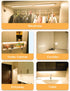 16" 12V Counter Kitchen/Hallway/Toilet/Garage/Closet(Warm White/3000K, 2 Pack) Under Cabinet Motion Sensor Lighting