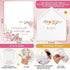 Affrolling 50 Pack 4x6 Inch, Spring Religious Christian Thank You Cards Bulk with Scripture Envelopes Stickers Bible