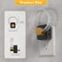 180 L LOHAS LED Night Lights Plug into Wall, Changing RGB Night Light with Dusk to Dawn Sensor, Rotatable Bubble